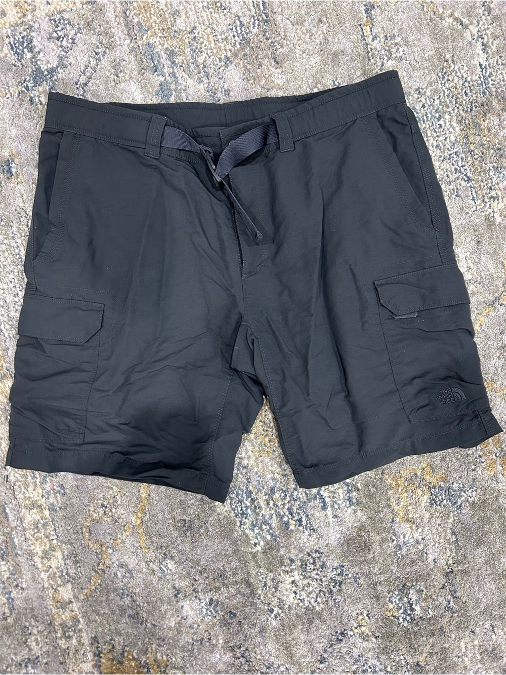 The North Face Men’s Dark Gray Cargo Shorts